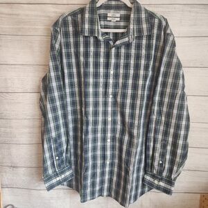 Croft & Barrow Easy Care Classic Fit 18.5 Multicolor Button Up Shirt